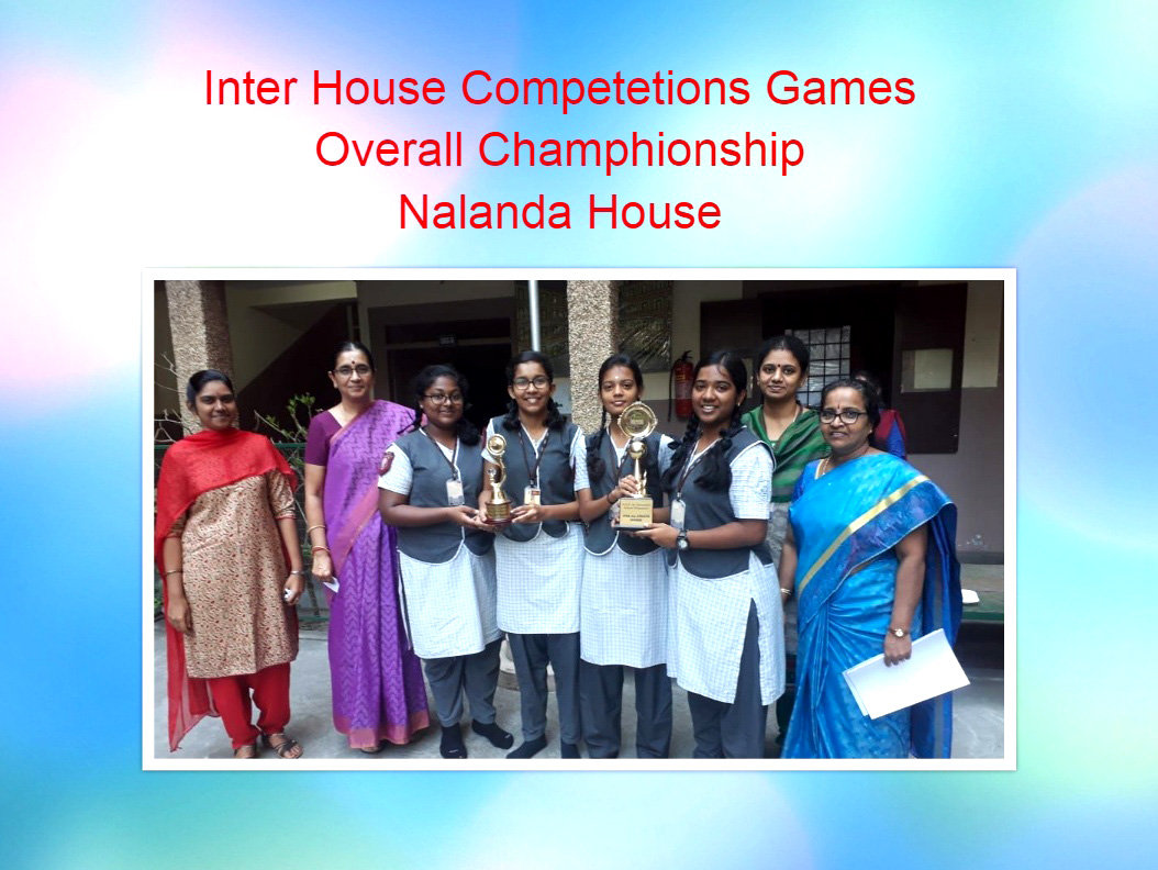 Inter House Competetions Games Overall Championship