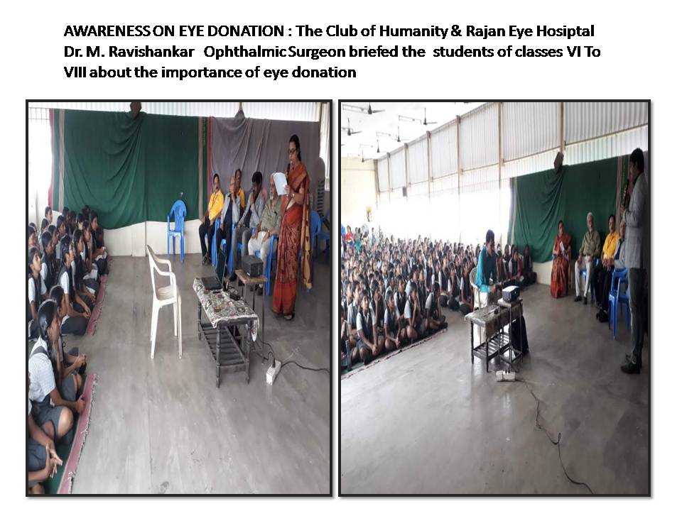 Awareness on Eye Donation